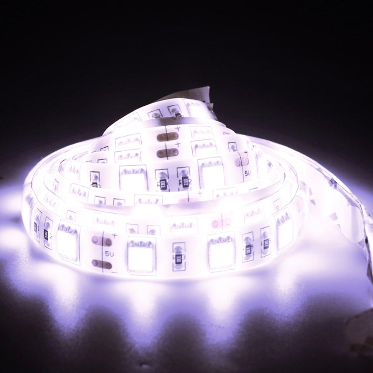 อีพ็อกซี่กันน้ำ IP65 30 LED 5050 SMD พร้อมสายสวิตช์ขยาย 1 ม. กว้าง: 10 มม.
