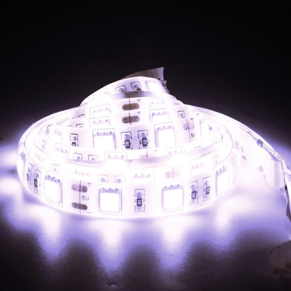 อีพ็อกซี่กันน้ำ IP65 30 LED 5050 SMD พร้อมสายสวิตช์ขยาย 1 ม. กว้าง: 10 มม.