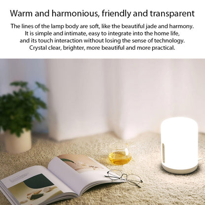 Original Xiaomi Mijia โคมไฟข้างเตียง 2 LED Night Light Touch & การควบคุมแอปอัจฉริยะ, Bedside Lamp