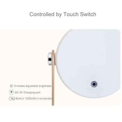 DC 5V โคมไฟโคมไฟแบบชาร์จไฟได้ระบบควบคุมแบบสัมผัสไฟ LED, White Light