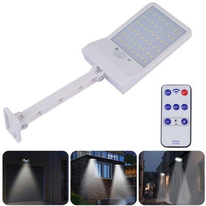 6W 800LM 48 LEDs โคมไฟรีโมตคอนโทรลพลังงานแสงอาทิตย์พร้อมขายึด