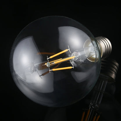 G95 E27 4W 4 LEDs 450 LM 3000K Retro Dimming LED Filament หลอดไฟประหยัดพลังงาน, AC 220V, G95 4W Warm White