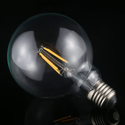 G95 E27 4W 4 LEDs 450 LM 3000K Retro Dimming LED Filament หลอดไฟประหยัดพลังงาน, AC 220V, G95 4W Warm White