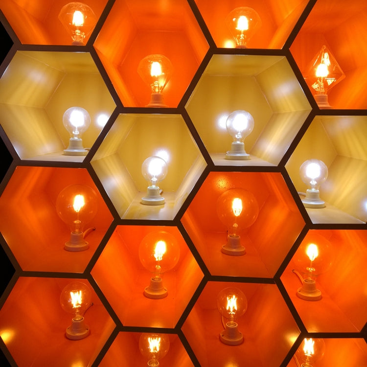 G95 E27 4W 4 LEDs 450 LM 3000K Retro Dimming LED Filament หลอดไฟประหยัดพลังงาน, AC 220V, G95 4W Warm White