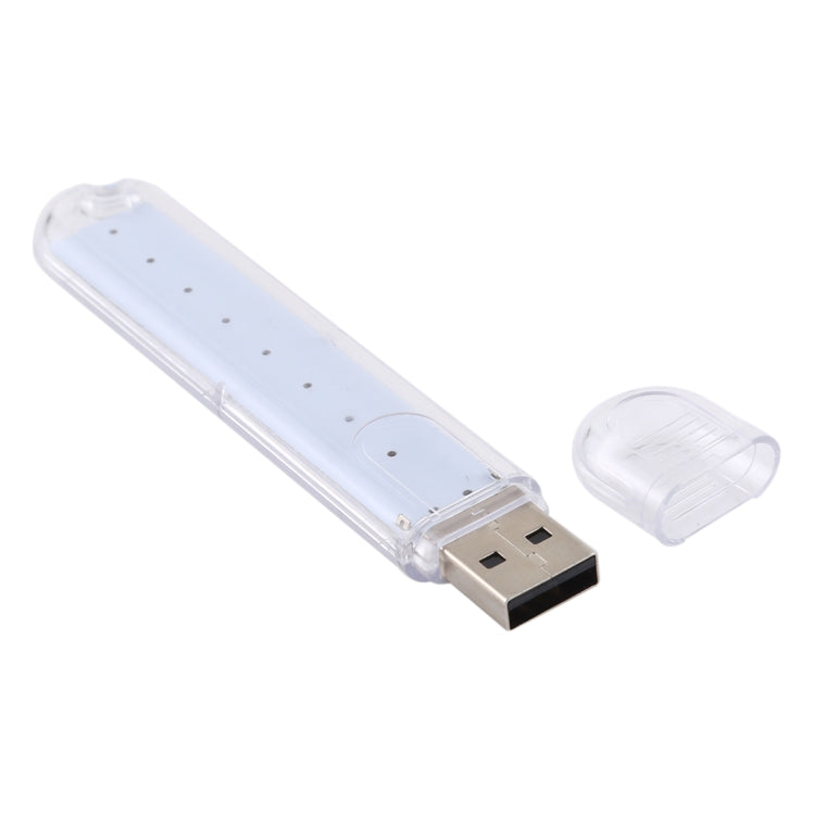 3W 8 LEDs 5730 SMD USB LED Book Light โคมไฟกลางคืนแบบพกพา DC 5V, 8 LEDs