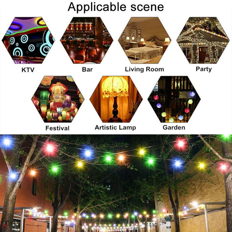 หลอดไฟ LED ตกแต่งบ้าน 2W E27 2835 SMD DC 12V, DC 12V/White Light, DC 12V/Warm White