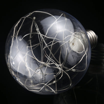 G95 E27 3W 80 LM เส้นใย Retro Fairy LED String Light Bulb, AC 220V