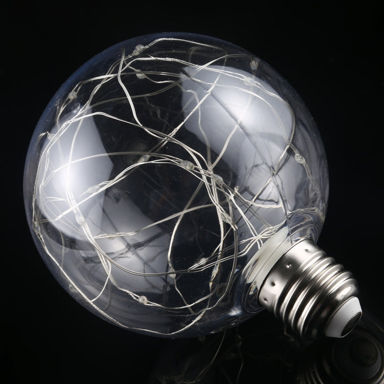 G95 E27 3W 80 LM เส้นใย Retro Fairy LED String Light Bulb, AC 220V