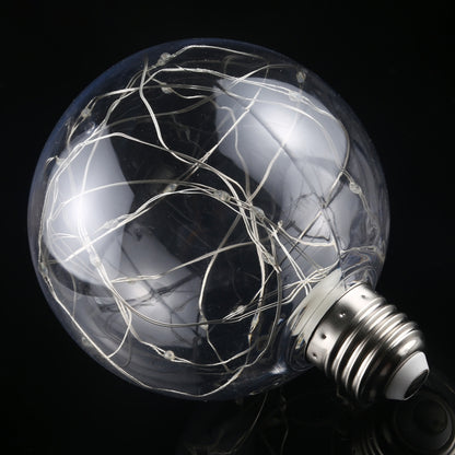 G95 E27 3W 80 LM เส้นใย Retro Fairy LED String Light Bulb, AC 220V