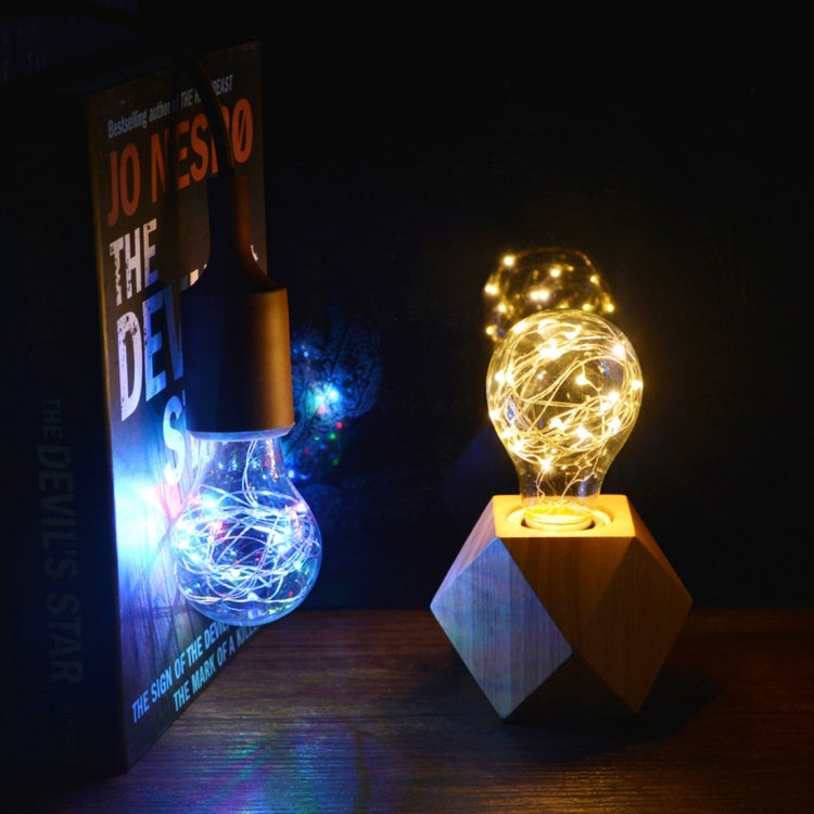 G95 E27 3W 80 LM เส้นใย Retro Fairy LED String Light Bulb, AC 220V