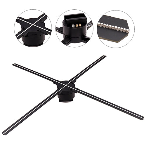 Dsee-65H ป้ายโฆษณาแสดงผลอัจฉริยะโฮโลแกรม 3 มิติ การควบคุมแอป WiFi ความละเอียดจอแสดงผล: 720 x 720 พิกเซล เส้นผ่านศูนย์กลาง: 65 ซม., Dsee-65H