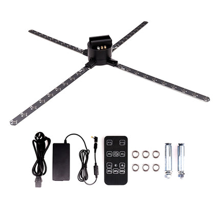 Dsee-65H ป้ายโฆษณาแสดงผลอัจฉริยะโฮโลแกรม 3 มิติ การควบคุมแอป WiFi ความละเอียดจอแสดงผล: 720 x 720 พิกเซล เส้นผ่านศูนย์กลาง: 65 ซม., Dsee-65H