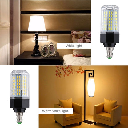 หลอดประหยัดไฟ SMD 5730 AC 110-265V, E14 112 LEDs White Light, E14 112 LEDs Warm White