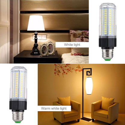 หลอดประหยัดไฟ SMD 5730 AC 110-265V, E27 126 LEDs White Light, E27 126 LEDs Warm White