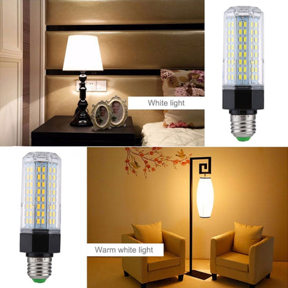 หลอดประหยัดไฟ SMD 5730 AC 110-265V, E27 144 LEDs White Light, E27 144 LEDs Warm White