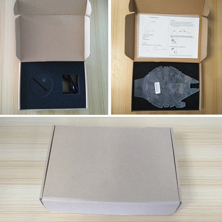 กีตาร์รูปร่าง 3D สีสัน LED Vision Light โคมไฟตั้งโต๊ะ, การชาร์จแบบสัมผัส, Charging Touch Version
