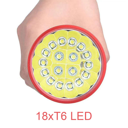 3 เกียร์, DB18 18xT6, ฟลักซ์ส่องสว่าง: ไฟฉาย LED 5400lm, ไม่รวมแบตเตอรี่