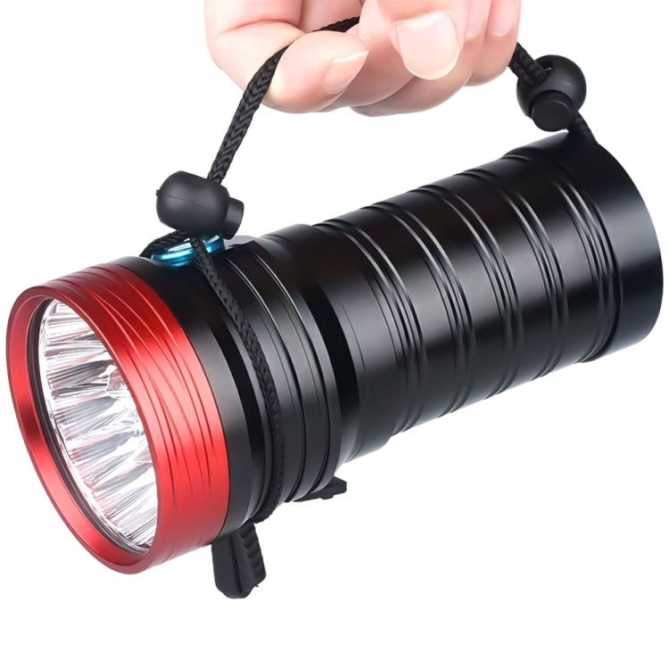 3 เกียร์, DB18 18xT6, ฟลักซ์ส่องสว่าง: ไฟฉาย LED 5400lm พร้อมแบตเตอรี่ 18650 4 ก้อน