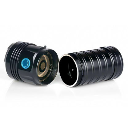 3 Gears, K18MAX 18xT6, ฟลักซ์ส่องสว่าง: ไฟฉาย LED 5400lm ไม่รวมแบตเตอรี่