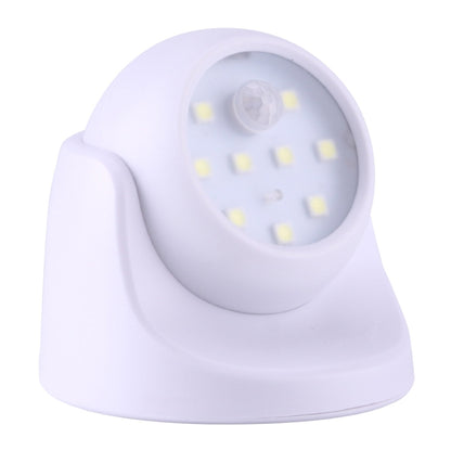 ไฟ LED 9 ดวง 240 LM 6000K เซ็นเซอร์ตรวจจับการเคลื่อนไหวไร้สายหมุนได้ 360 องศาไฟตู้เสื้อผ้า / ไฟกลางคืน / โคมไฟติดผนังสำหรับห้องนอนห้องนั่งเล่นห้องน้ำทางเดิน