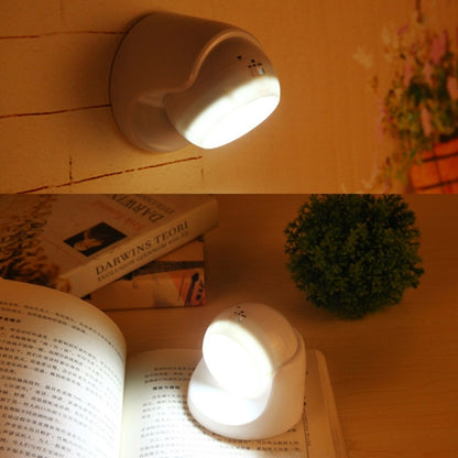 ไฟ LED 9 ดวง 240 LM 6000K เซ็นเซอร์ตรวจจับการเคลื่อนไหวไร้สายหมุนได้ 360 องศาไฟตู้เสื้อผ้า / ไฟกลางคืน / โคมไฟติดผนังสำหรับห้องนอนห้องนั่งเล่นห้องน้ำทางเดิน