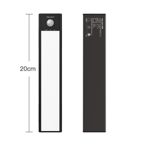 20 ซม.Original Xiaomi Youpin YEELIGHT LED สมาร์ท Motion Sensor Light Bar ชาร์จตู้เสื้อผ้าตู้ Corridor โคมไฟติดผนัง, 20cm