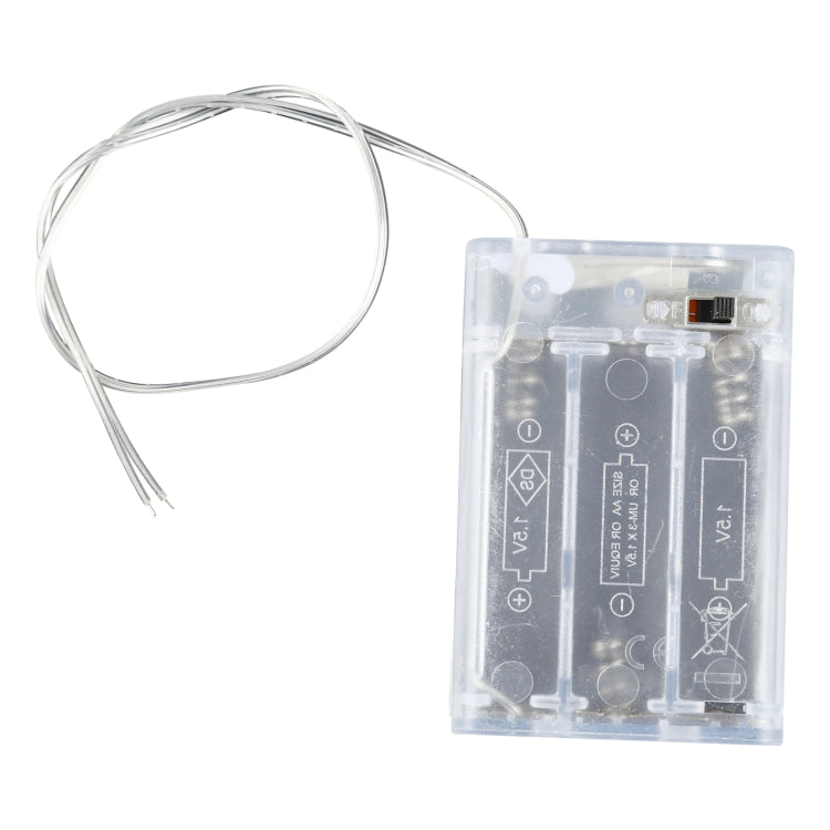 กล่องแบตเตอรี่ไฟ LED 3V สำหรับแบตเตอรี่ AA 3 1.5V
