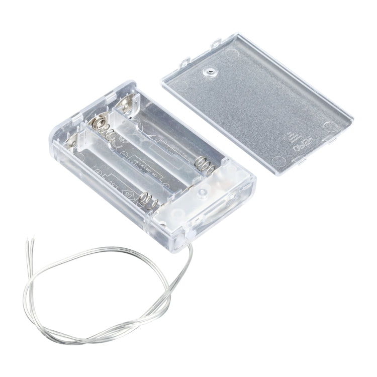 กล่องแบตเตอรี่ไฟ LED 3V สำหรับแบตเตอรี่ AA 3 1.5V