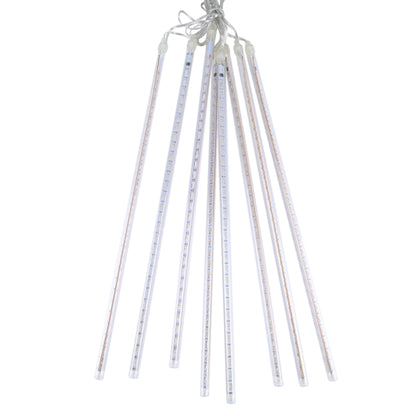 ไฟตกแต่ง LED, เส้นผ่านศูนย์กลางท่อ: 1.2 ซม., AC 100-240V, US, EU ปลั๊กเสริม, 8PCS 50cm/Blue, 8PCS 50cm/Colorful, 8PCS 50cm/White