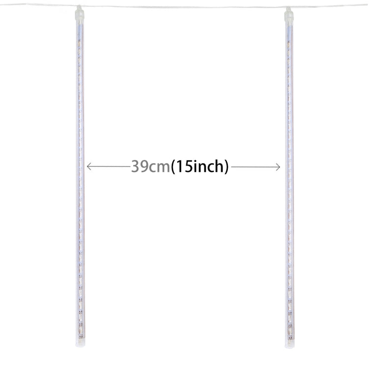ไฟตกแต่ง LED, เส้นผ่านศูนย์กลางท่อ: 1.2 ซม., AC 100-240V, US, EU ปลั๊กเสริม, 8PCS 50cm/Blue, 8PCS 50cm/Colorful, 8PCS 50cm/White