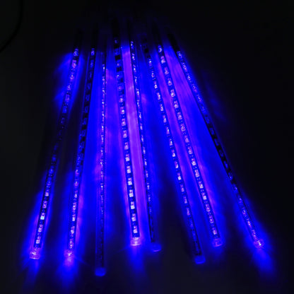 ไฟตกแต่ง LED, เส้นผ่านศูนย์กลางท่อ: 1.2 ซม., AC 100-240V, US, EU ปลั๊กเสริม, 8PCS 50cm/Blue, 8PCS 50cm/Colorful, 8PCS 50cm/White