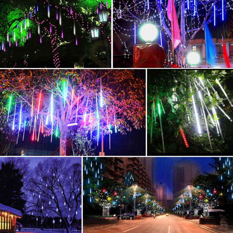 ไฟตกแต่ง LED, เส้นผ่านศูนย์กลางท่อ: 1.2 ซม., AC 100-240V, US, EU ปลั๊กเสริม, 8PCS 50cm/Blue, 8PCS 50cm/Colorful, 8PCS 50cm/White