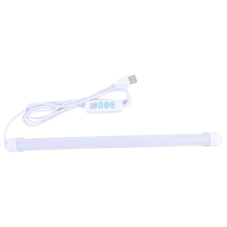30 ซม. 36 LEDs มัลติฟังก์ชั่น USB สามสี Stepless Dimming หลอดไฟ LED, DC 5V, 30cm