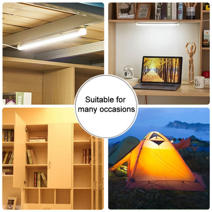 30 ซม. 36 LEDs มัลติฟังก์ชั่น USB สามสี Stepless Dimming หลอดไฟ LED, DC 5V, 30cm