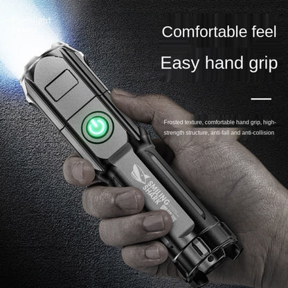 SMILING SHARK 622A ไฟฉาย LED สว่างสามเกียร์แบบยืดไสลด์ได้, 622A