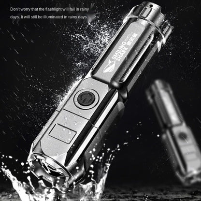 SMILING SHARK 622A ไฟฉาย LED สว่างสามเกียร์แบบยืดไสลด์ได้, 622A