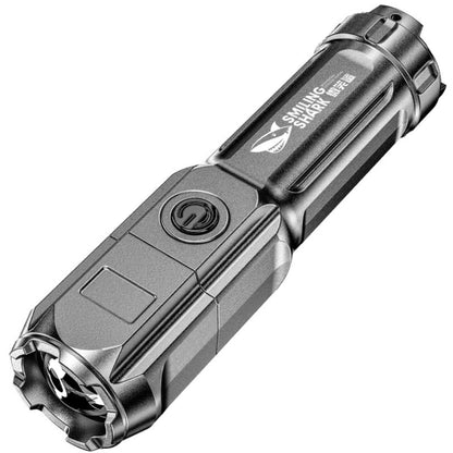 SMILING SHARK 622A ไฟฉาย LED สว่างสามเกียร์แบบยืดไสลด์ได้, 622A