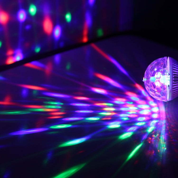 โคมไฟเวที LED หมุนสีได้ E27, AC 85-260V