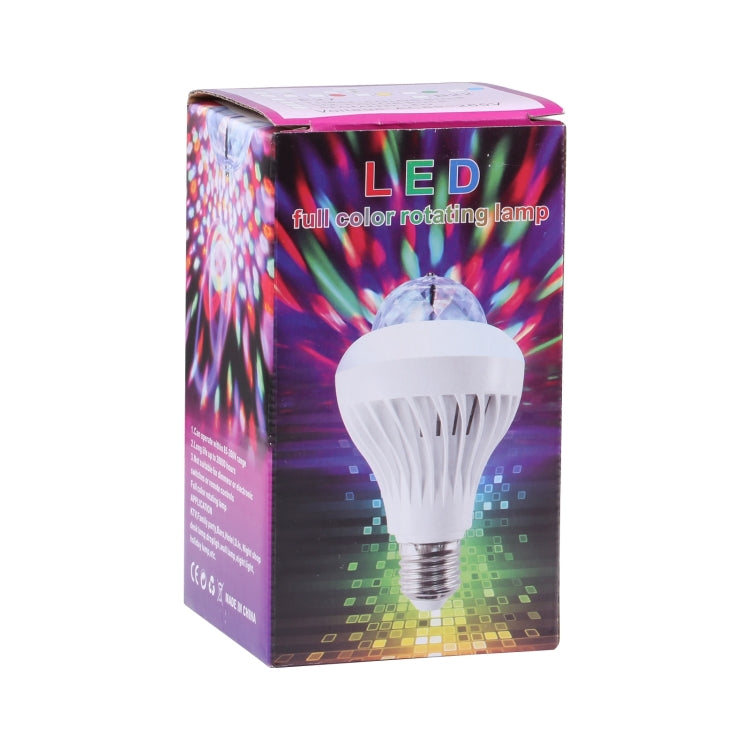โคมไฟเวที LED หมุนสีได้ E27, AC 85-260V