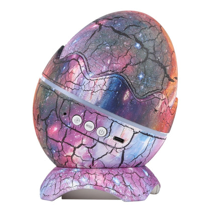 6W Cracked Egg-Shaped รีโมทคอนโทรล LED Starry Sky Projection Lamp