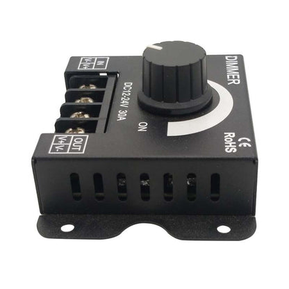 30A LED ตัวควบคุมปุ่มลดแสงโมดูลอัจฉริยะ