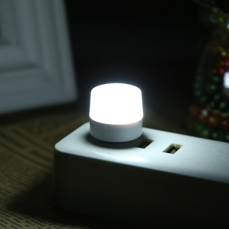 100LM LED USB ไฟกลางคืนขนาดเล็ก, Round