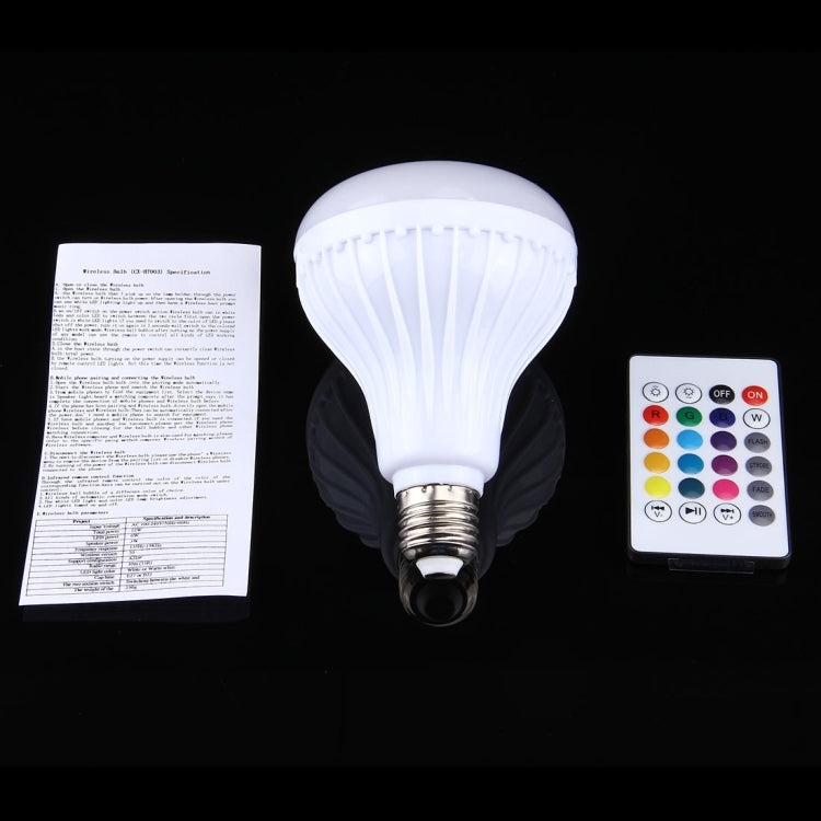 หลอดประหยัดไฟ E27 พร้อมรีโมทคอนโทรล ไฟฟ้ากระแสสลับ 100-240V