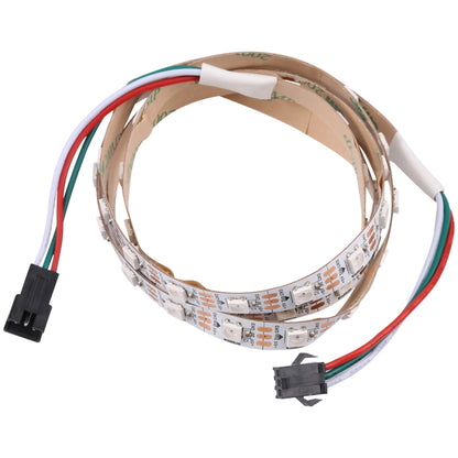 WS2812B 5050 ไฟ LED SMD LED RGB เปลือยกระดาน 30 LED/m DC 5V ความยาว: 1 ม., Bare Board Rope Light 30 LED/m