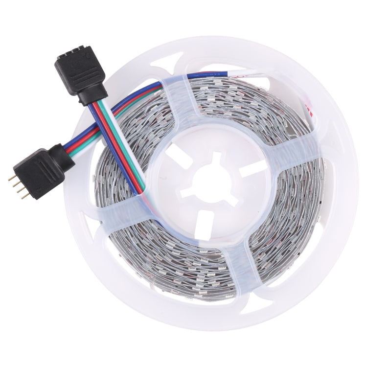 บอร์ดเปลือย 2835 ไฟ LED RGB LED แบบเชือก 60 LED/m ความยาว: 5 ม. 12V 2A 100-240V พร้อมรีโมทคอนโทรล 44 ปุ่ม, 2835 SMD RGB LED, 5m, with 44-key Remote Control