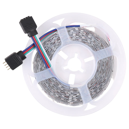 บอร์ดเปลือย 2835 ไฟ LED RGB LED แบบเชือก 60 LED/m ความยาว: 5 ม. 12V 2A 100-240V พร้อมรีโมทคอนโทรล 44 ปุ่ม, 2835 SMD RGB LED, 5m, with 44-key Remote Control