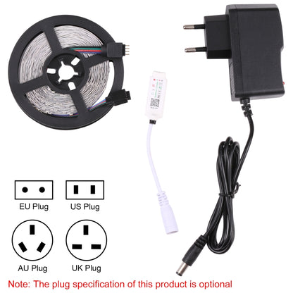 สมาร์ทบลูทูธ APP ควบคุมบอร์ดเปลือย 2835 SMD RGB ไฟ LED เชือก, 60 LED/m, ความยาว: 5 ม., 12V 2A 100-240V, 2835 SMD RGB LED, 5m, Bluetooth APP