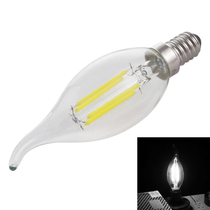 C35 E14 4W 4 LEDs 300 LM 3000K หรี่แสงได้ Retro LED Filament หลอดไฟประหยัดพลังงาน, AC 220V, Long Tail E14 4W 220V Warm White, Long Tail E14 4W 220V White Light