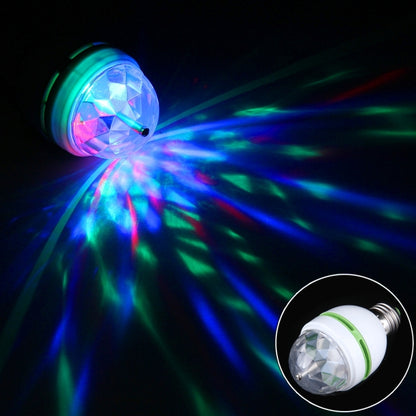 LED โคมไฟหมุนอัตโนมัติสีเต็มรูปแบบสำหรับงานปาร์ตี้ของครอบครัว / KTV / บาร์ / โรงแรม / ดีเจ, AC 85-260V