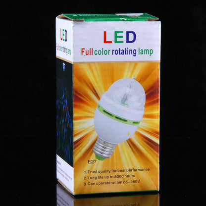 LED โคมไฟหมุนอัตโนมัติสีเต็มรูปแบบสำหรับงานปาร์ตี้ของครอบครัว / KTV / บาร์ / โรงแรม / ดีเจ, AC 85-260V